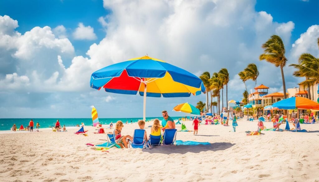 Family-friendly beaches in Deerfield Beach