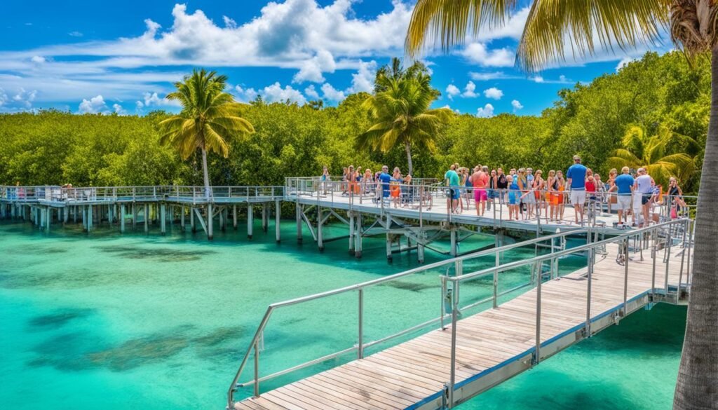 Founders Park diving platform