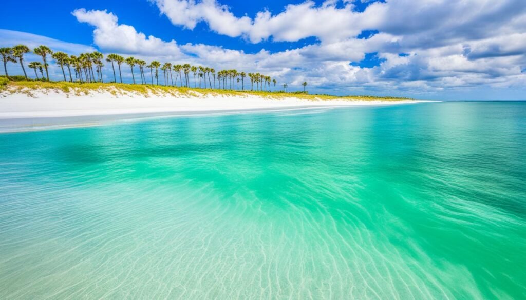 Mexico Beach emerald waters