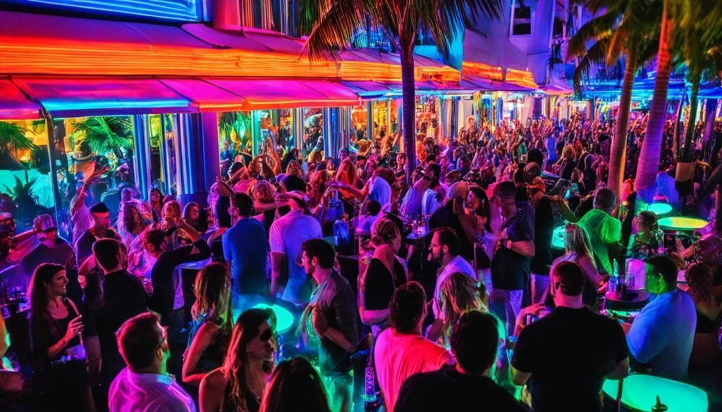 Miami Beach after-hours scene