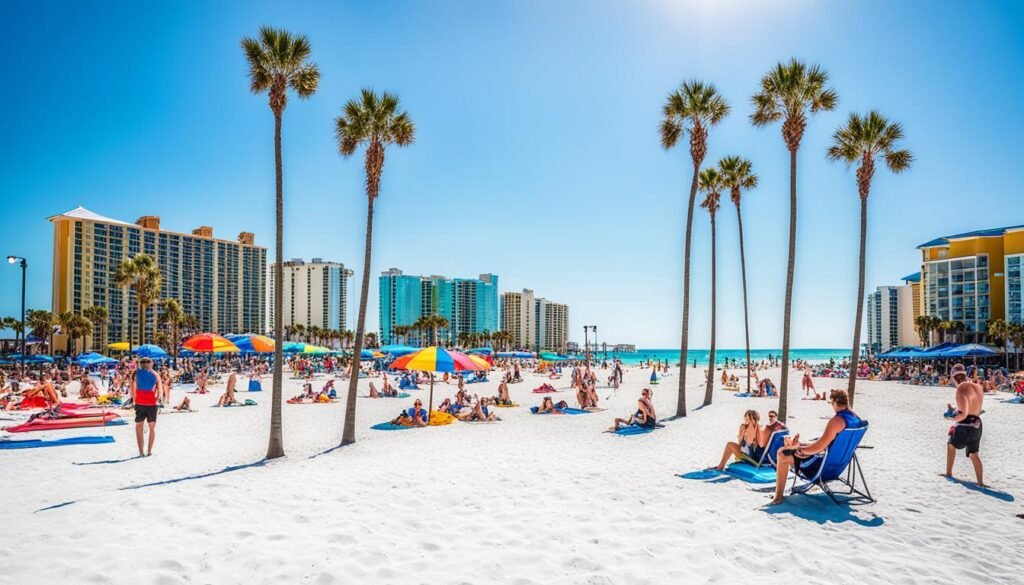 Panama City Beach during spring break