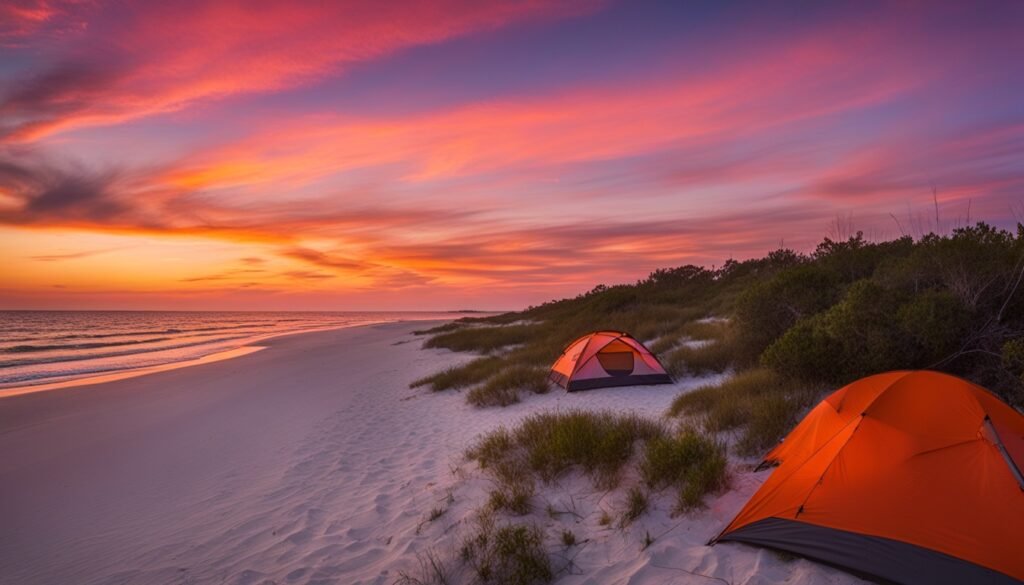 St. George Island State Park camping