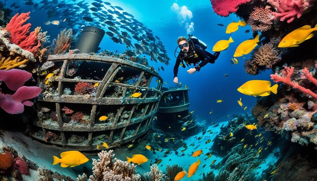 Top wreck diving locations in Florida