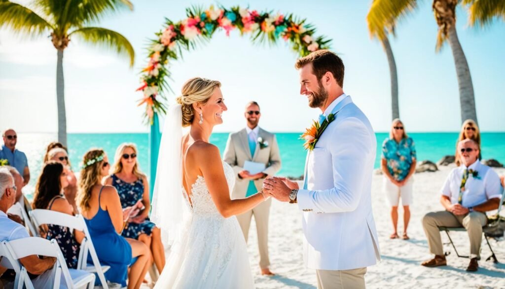 beach weddings in Key West