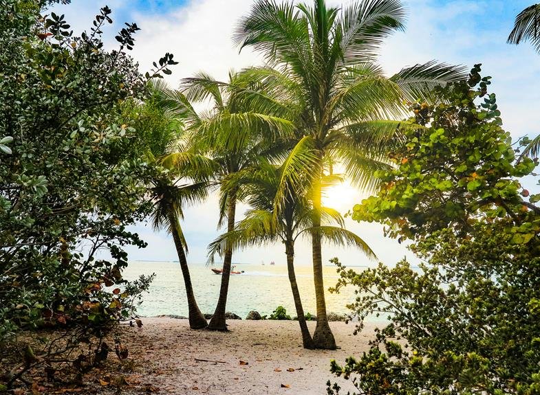 finding peaceful florida beaches