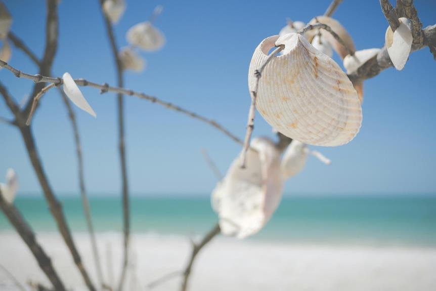 relax on white sand