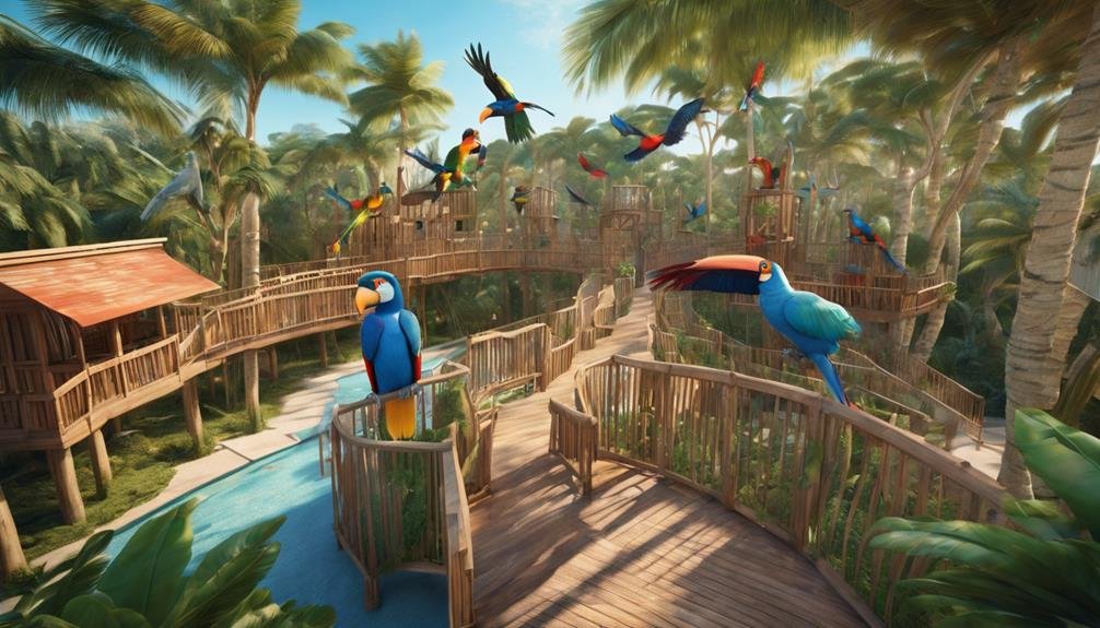 adventurous animal themed entertainment park highlights