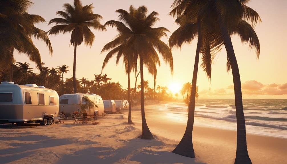 beach campgrounds for surfing