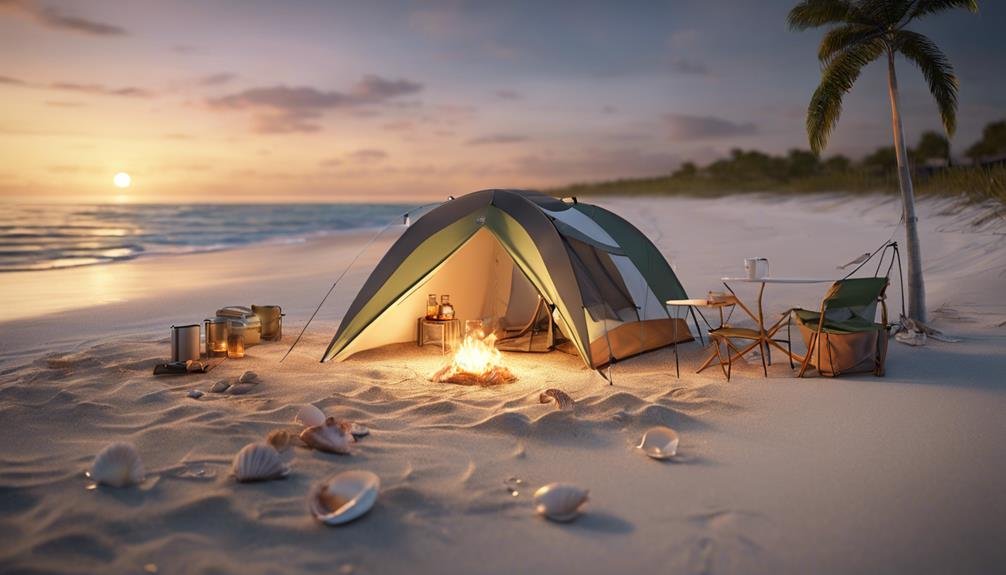 beach camping essentials tips