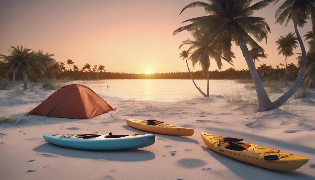 beach camping in florida