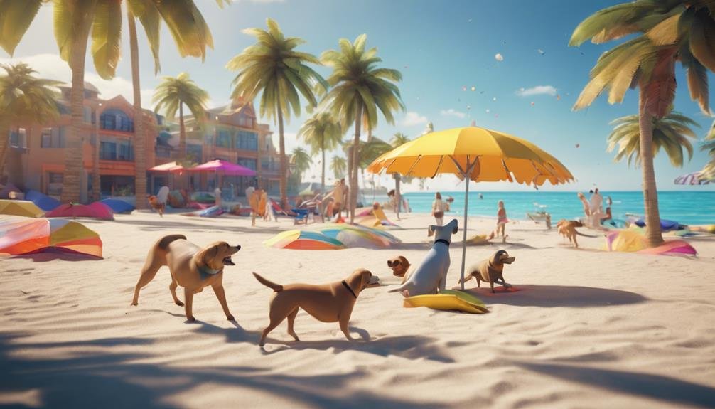 beach resorts for pet companions