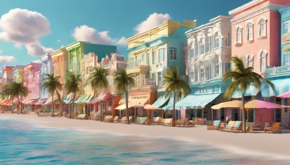 beach shopping districts