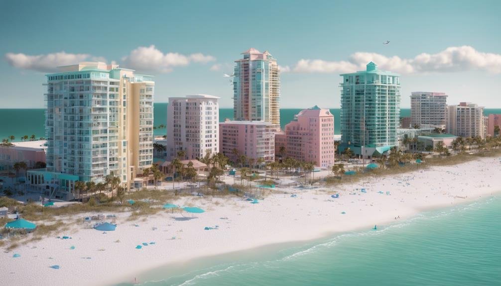 beachfront clearwater beach florida condo rentals