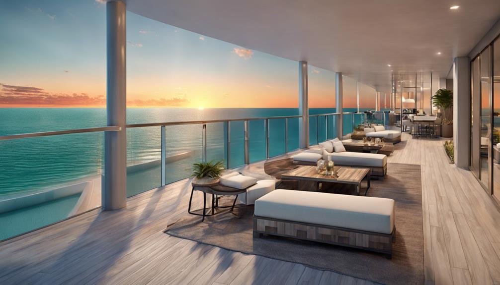 beachfront luxury condominium living