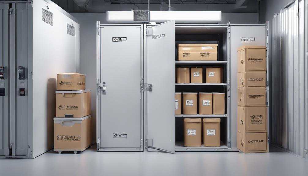 climate controlled storage units