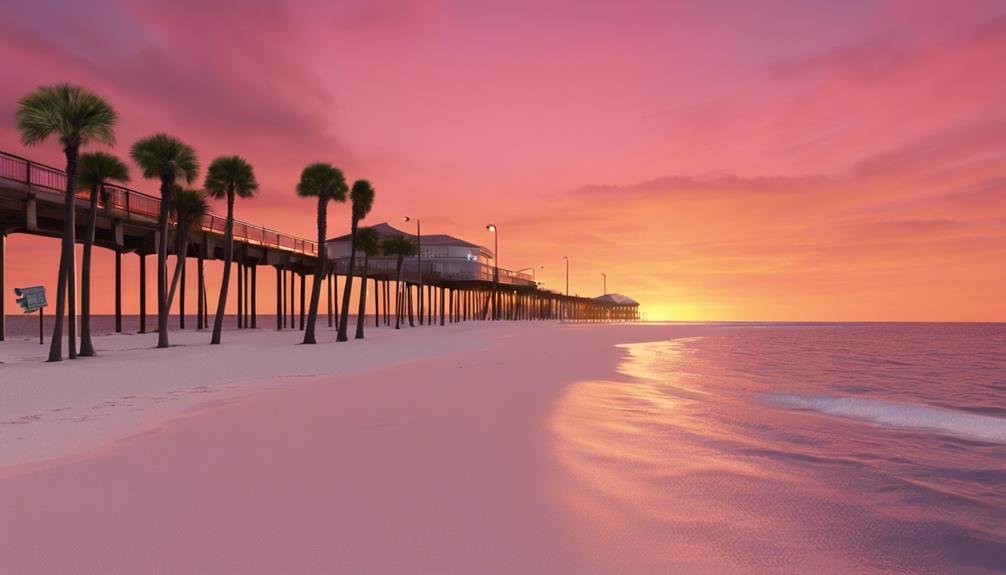 coastal beach town in florida