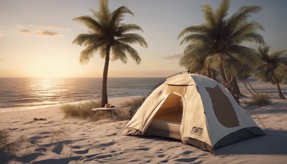 coastal camping near spacious beaches