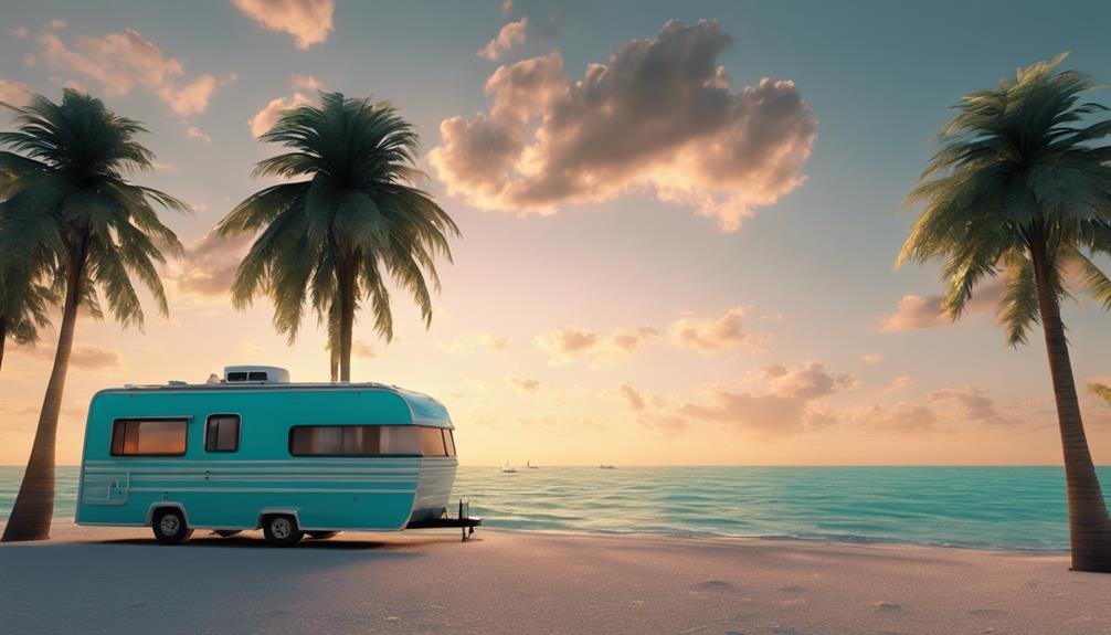 coastal campsites near miami beaches