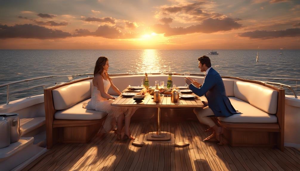 dinner cruises with romantic ambiance