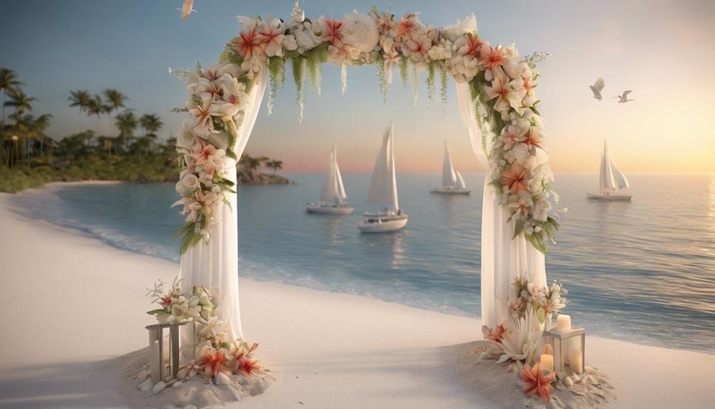 dream wedding by the sea