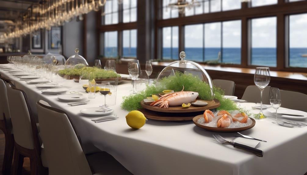 exclusive refined seafood dining experiences