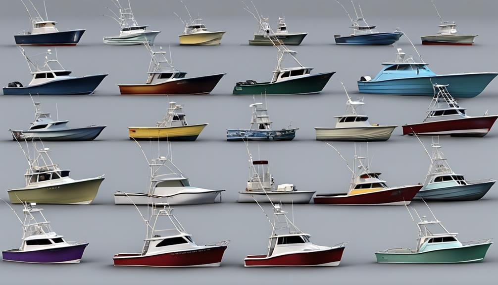 fishing charter trip types