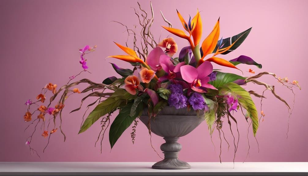 floral artistic creative arrangements