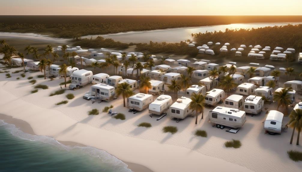 idyllic coastal campsites northeast florida