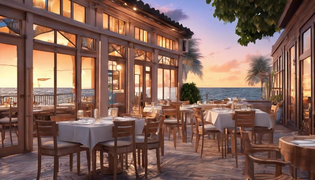 italian waterfront dining options