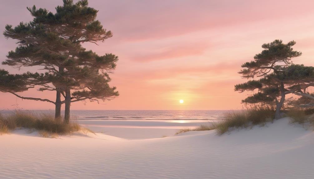 picturesque coastal florida beach town