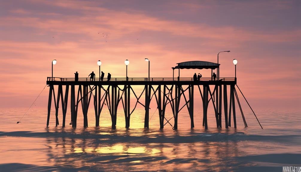 pier fishing in miller county