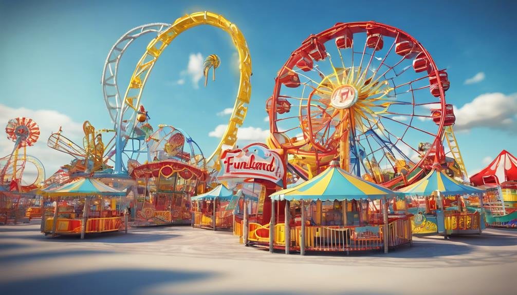 thrilling amusement park attractions