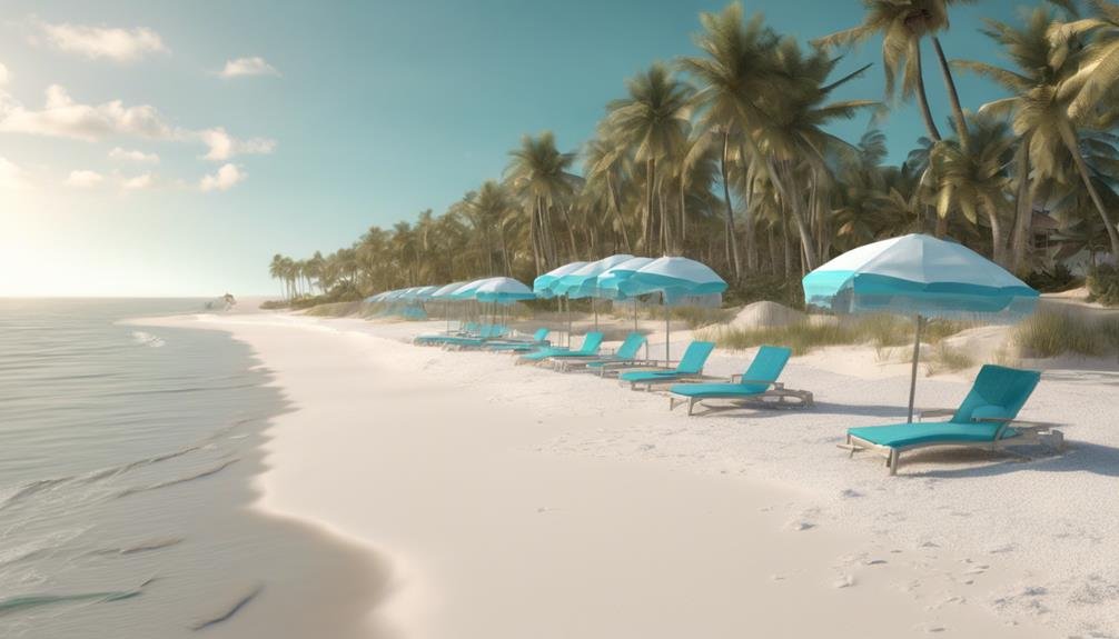 tranquil coastal beach community