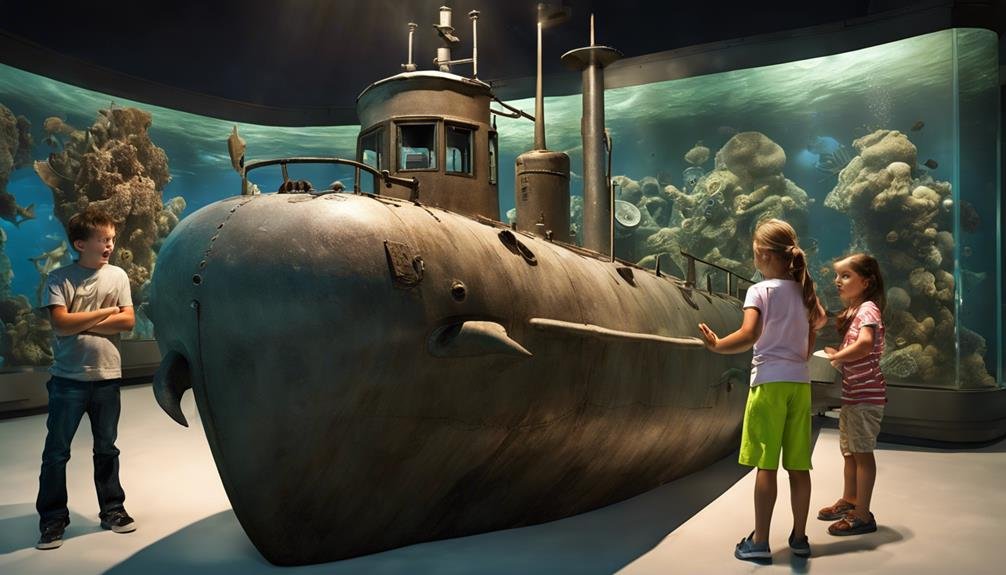 underwater museum exhibits maritime history