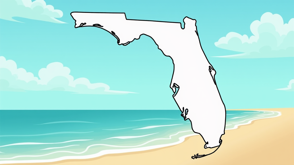 Exploring the Florida Beaches Panhandle Outline