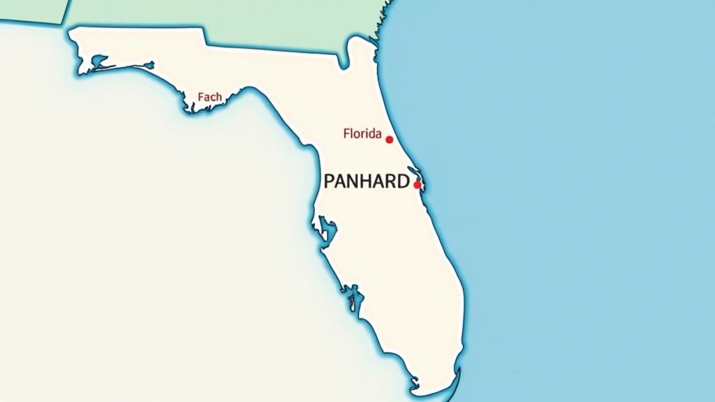 Detailed Guide to Beaches: Florida Panhandle Outline
