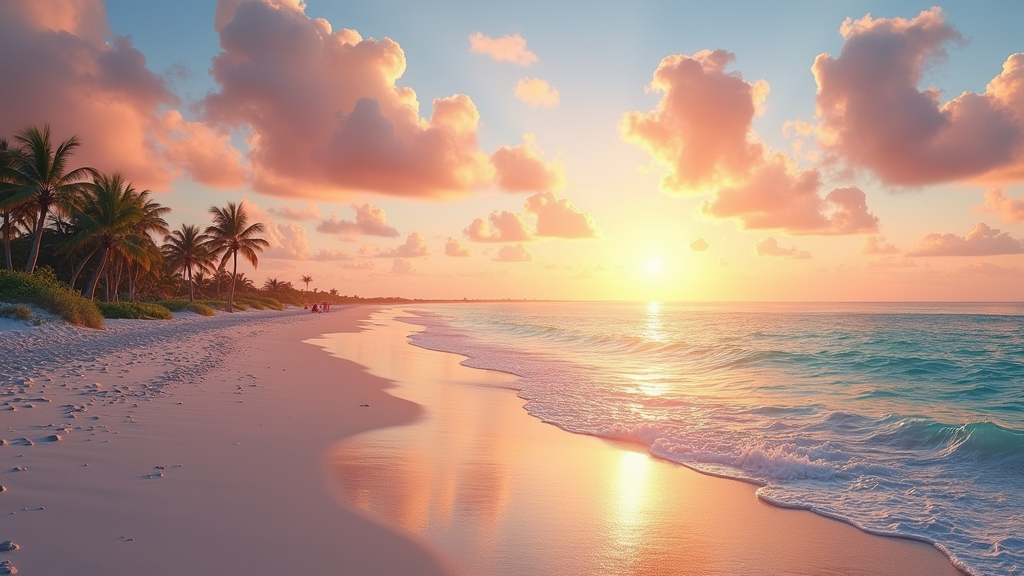 Detailed Guide to Florida Beaches Sunset Outline