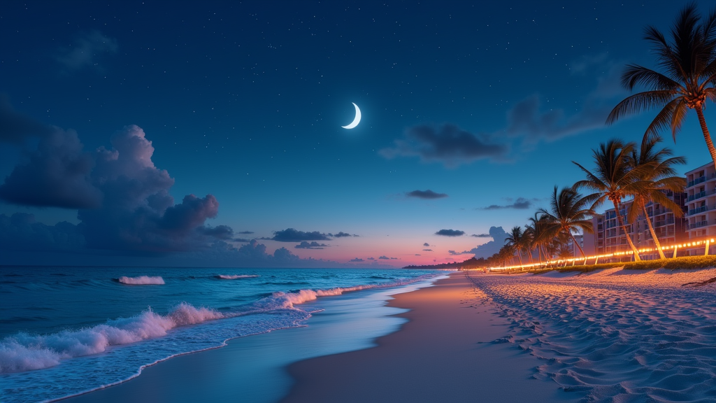 Florida Beach at Night Outline: Prioritizing Your Safety