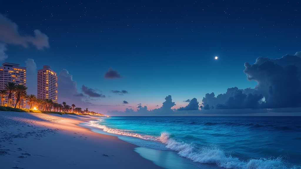 Enjoying the Florida Beach at Night: A Quick Outline